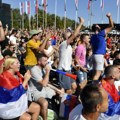 Ludnica u Beogradu: Fantastična atmosfera ispred "Arene" (foto)