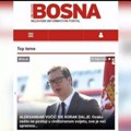 Islamisti u panici: „Slobodna Bosna” prva tri udarna naslova posvetila napadima na predsednika Srbije! (video)