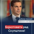 Novi DSS: Potpuno opravdan zahtev da se bojkotuje rad Skupštine Srbije