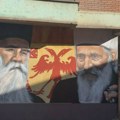 Eparhija o prefarbavanju murala patrijarha i mitropolita: Suzdržite se od provokativnih aktivnosti
