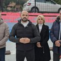 Još jedna provokacija Kurtijevog režima: Prekrečene tribine u bojama srpske zastave na terenu u Brđanima
