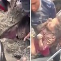 Devojčica (7) preživela četiri dana zatrpana u blatu posle poplave u Nepalu: Snimak spasavanja rasplakao sve