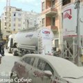 Razlio se cement iz cisterne u Šabačkoj na Zvezdari: Čuo se prasak, oglasio se i MUP (foto)