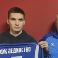 Novi napadač Jedinstva Stefan Kockar u nastavku prvenstva biće pretnja po gol protivnika