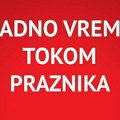 Izmenjeno radno vreme službi i ustanova tokom prazničnog vikenda