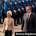 Ursula fon der Lajen i Vučić na sastanku u Beogradu