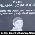 U Beogradu postavljeno spomen obeležje ubijenom romskom dečaku Dušanu Jovanoviću