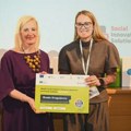 Gradu Kragujevcu uručeno priznanje na Forumu socijalnih inovacija