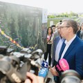 Otvorena deonica Moravskog koridora od Adrana kod Kraljeva do Preljine kod Čačka