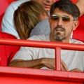 Veljko Paunović došao da gleda meč Vojvodina - IMT, već u drugom minutu je imao šta da vidi