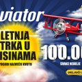 Imate samo 2 dana da ostvarite najduži let ovog leta i osvojite 100.000 dinara