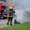 Nesavesni građani zapalili kontejner u centru (FOTO)