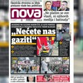 „Nova“ piše: Sin policijskog generala koji je penzionisan zbog blokada: „Ne plašim se ove vlasti, ni njihovih medija i…