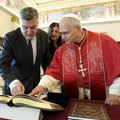Milanović kod pape u vatikanu: "Pozvao sam ga u Hrvatsku, mislim da će doći" Novinar postavio pitanje o Stepincu, evo šta je…