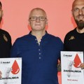 "Život je krv" na korak od velikog jubileja: Održana 98. akcija uz podršku fudbalera Partizana