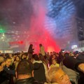 Nišlije proslavile pobedu Studentske liste na Trgu kralja Milana