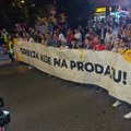 Protest zbog Rio Tinta ispred zgrade RTS-a pa šetnja do Generalštaba