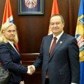 Ivica Dačić sastao se sa ambasadorkom Kraljevine Norveške u Republici Srbiji Kristin Melsom