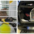 Carinici otvorili gepek, a u kavezu zatvorene - one Ovo je teško delo, reagovala policija! (foto)