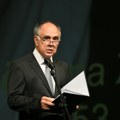 Bule Goncić podržao glumce Narodnog pozorišta: Bivši upravnik stao iza transparenta „Narodno je narodno“