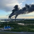 Ukrajinska osveta: Terminal kod Sankt Petersburga u plamenu