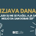 Izjava dana: „Ljudi su me se plašili, a ja sam mislio da sam dobar šef“