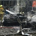 Ruski dronovi rano jutros napali Kijev, pogođena benzinska pumpa i skladišta