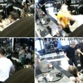 Uznemirujuć snimak tuče konobara u Novom Pazaru: Muškarac nakon žestokih udaraca pao na pod, gosti lokala odmah pritrčali…