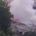 Požar u Novom Sadu Dim kulja na sve strane (video)