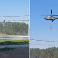 Požar u Sjenici se širi – Moguća evakuacija, vatru gase helikopteri