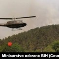 Helikopteri Oružanih snaga gase požare u zapadnoj i centralnoj BiH