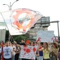Sutra protest u Nišu povodom šest meseci od početka studentskih blokada