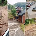Dramatični snimci koji pokazuju svu snagu nevremena koje se obrušilo na Srbiju Građani uznemireni, voda se izlila na sve…