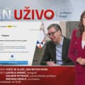 Dan uživo u 16.30h: Vučić se slaže, dok botovi rade.