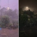 CRNA TAČKA nad Zaječarom! Strašno nevreme u istočnoj Srbiji - vetar ruši drveće, potop na ulicama! (video)