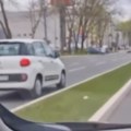 Još jedan automobil u kontra smeru Još jedan primer bahate vožnje zabeležen na Karaburmi (VIDEO)