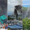Stravičan sudar u Austriji, sve je izgorelo: Kamion hrvatskih registarskih oznaka udario u voz, jezive slike sa lica mesta…
