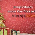 Srećnu novu godinu želi Vam portal Vranje news!