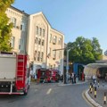 (Foto) Požar u Klinici za opekotine u Beogradu. Vatrogasci odmah dojurili, evakuisano 15 pacijenata.