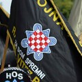 Sramota! Obnovljen ustaški mural u Rijeci! Okupljeni salutirali fašističkim vođama, evo ko stoji iza radova