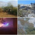 Vatrogasci se bore sa požarima širom regiona - Omiš pogođen velikom vatrom, aktivna žarišta u Crnoj Gori