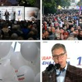 Miting liste "Ujedinjena Srbija" u Šapcu: Vučić: Ako bude rasta preko 4 odsto, penzije će porasti za više od 10 procenata…