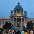 „Medijskom turom“ kroz Beograd: Kako je izgledao dvanaesti protest „Srbija protiv nasilja“ (FOTO)