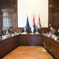 Sastanak Biroa za koordinaciju službi bezbednosti u toku: Prisutni Vučević, Gašić, Popović i Dolovac