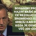 Užasna poruka iz Sarajeva! "Srbi su genocidni već 200 godina!" (video)