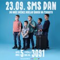 SMS dan 23. septembar 2024 – još jedna prilika da ostvarimo snove pet dečaka! „5 po 5 sa novom nadom u svet“