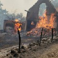 Veliki požar u selu kod Užica: Izgorela štala, vatrogasci sprečili širenje vatre