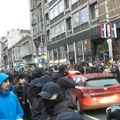 VJT o protestu ispred Rektorata: Protiv svih koji su napadali policiju biće preduzete mere