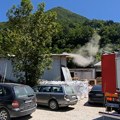 Požar na strugari u Kumanici (VIDEO)