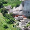 Rusi objavili snimak bitke za novo Kazačje: Plamen do neba gori, jurišne jedinice uletele i zauzele naselje